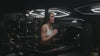 Female athletes wearing the Tigers Eye sports bra during intense, high-impact workouts like boxing, running, and burpees.